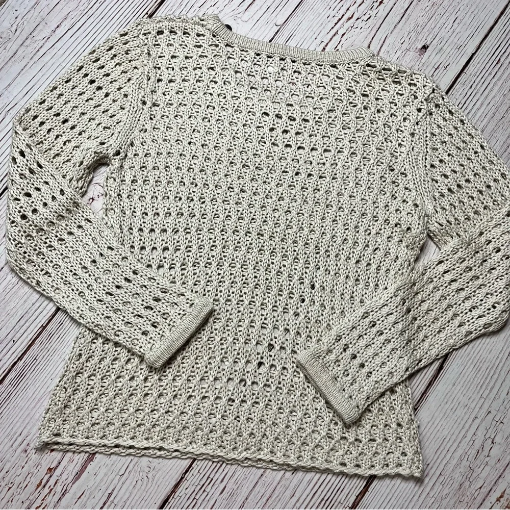 Crochet Long Sleeve Top
